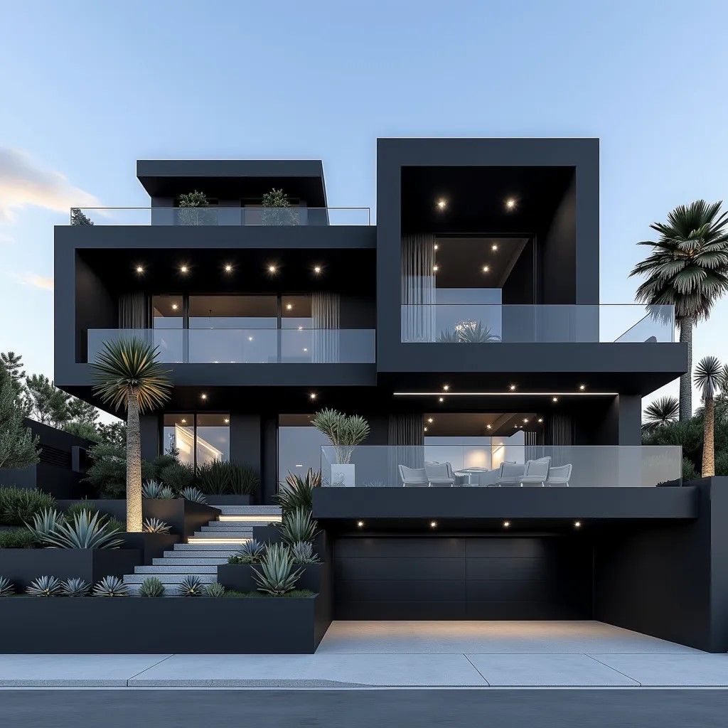 Exterior facade lighting design ideas for Hotels