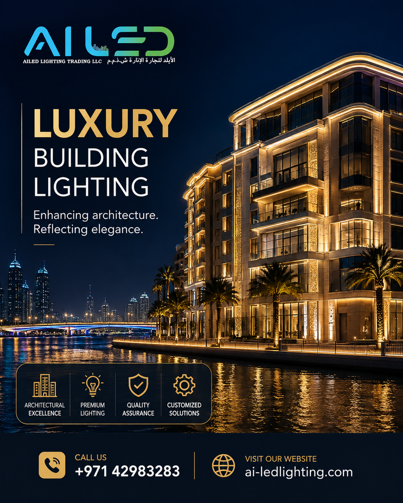 luxury building lighting